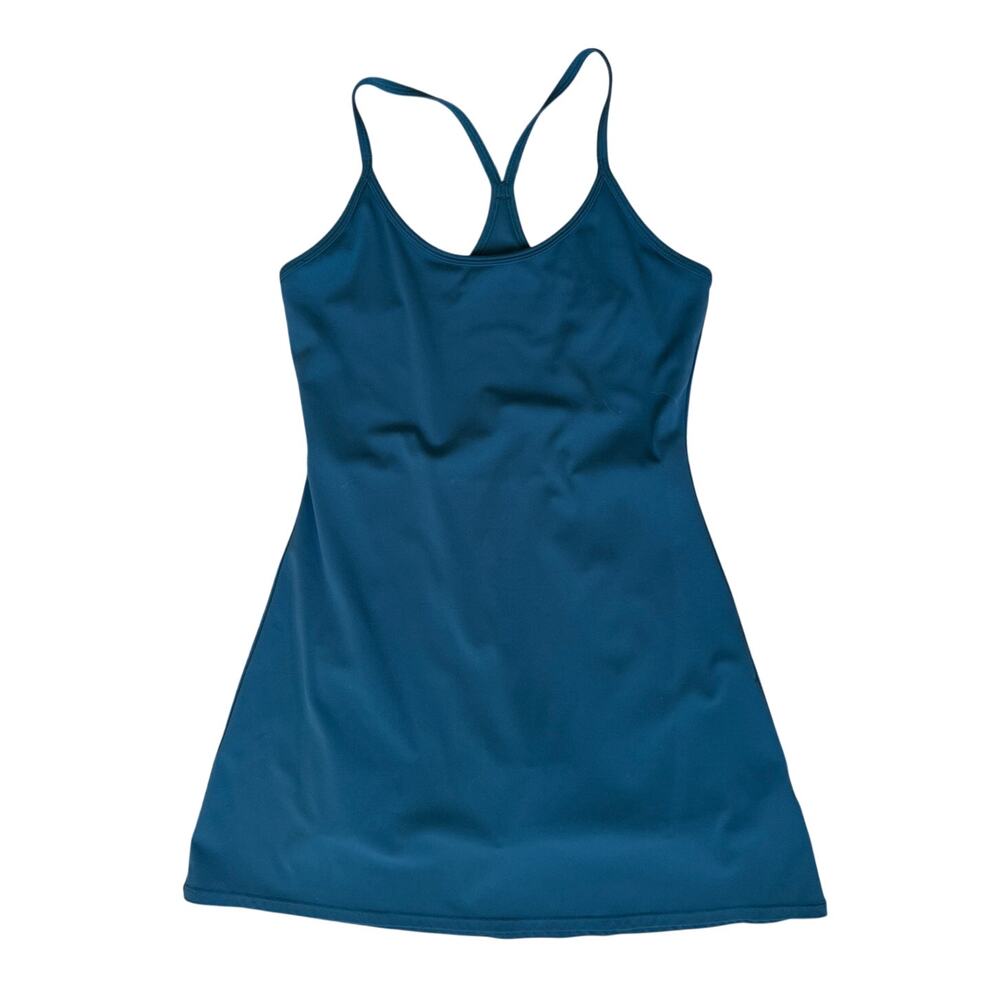 Quince Ultra-Form Active Sports Dress Mini in Forest Green Size Small